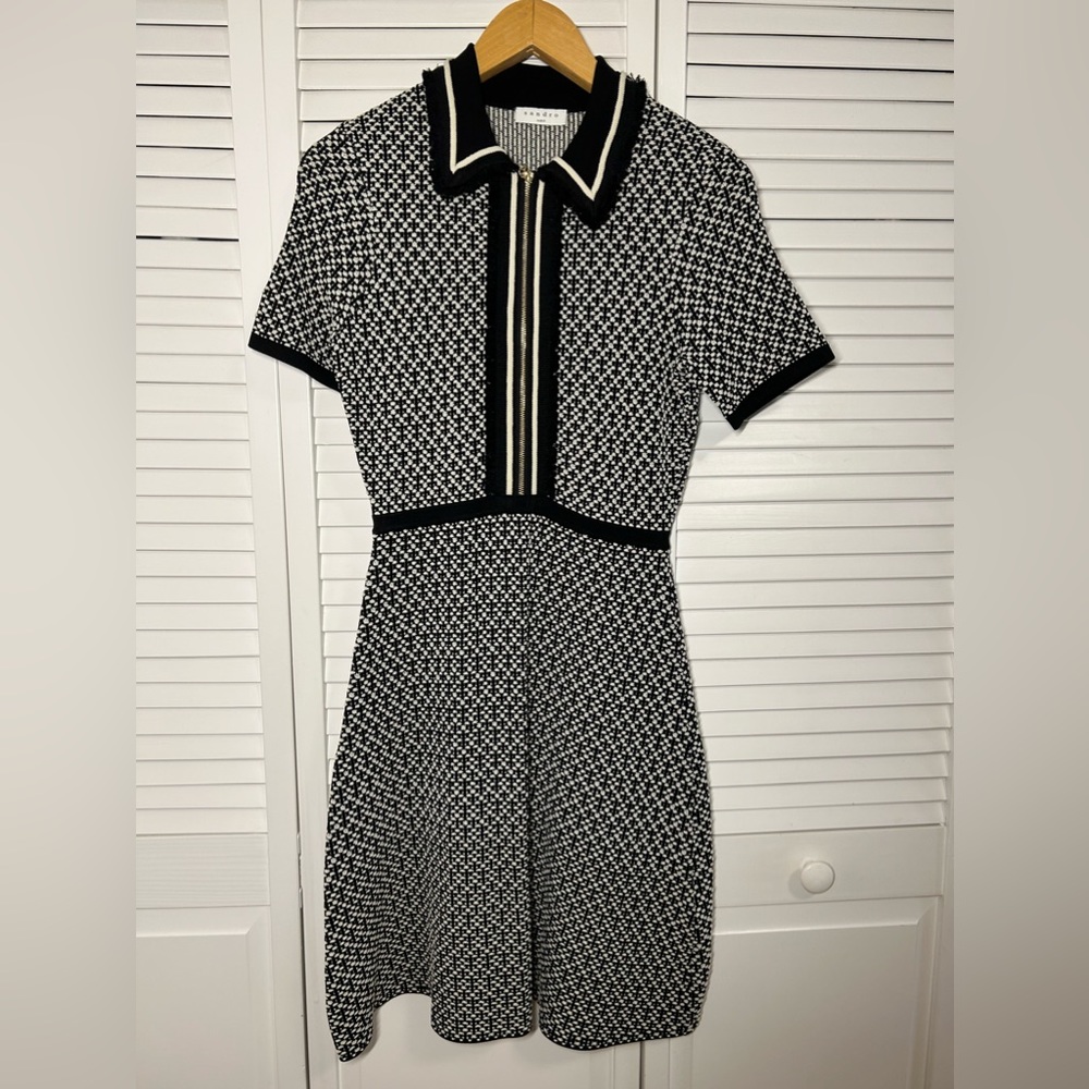 Sandro Polie Tweed Dress